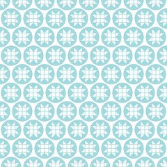 Seamless Pattern Abstract Stars Turquoise