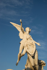 , Angel in Poble nou cemetery, Barcelona