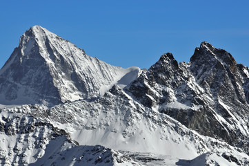 Swiss Alps: Dents Blanche and Vesuvie