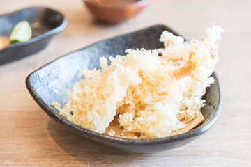 Deep fried shrimp tempura