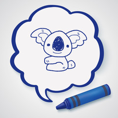 koala doodle