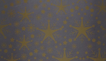 Snowflake wallpaper pattern