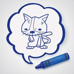 cat doodle