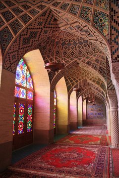 mosquée iranienne, Shiraz, Iran