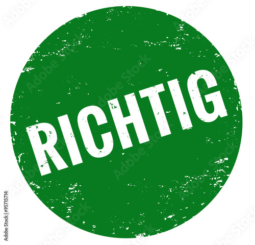 Richtig Richtig