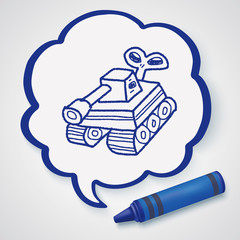 toy tank doodle