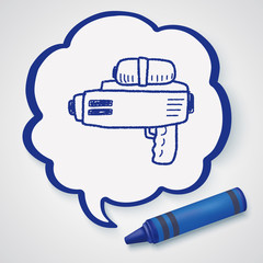water gun doodle