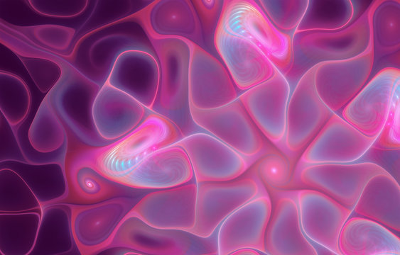 abstract fractal background, spiral