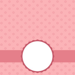 holiday card with christmas snowflakes