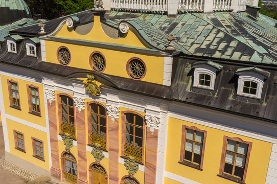 Schloss Belvedere Weimar Fassadenansicht Weltkulturerbe