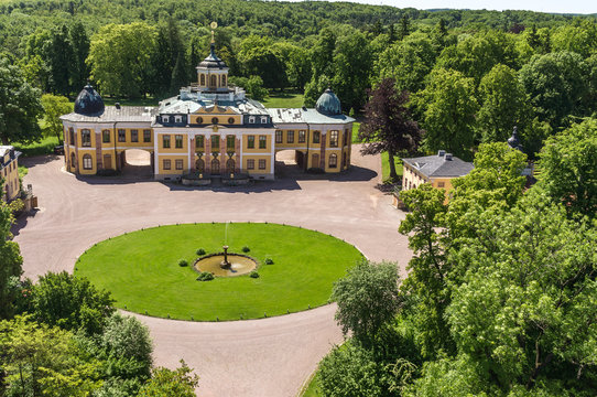 Schloss Belvedere Weimar Vorderansicht Weltkulturerbe
