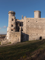 Fototapeta na wymiar Ruins of Ogrodzieniec castle - Poland