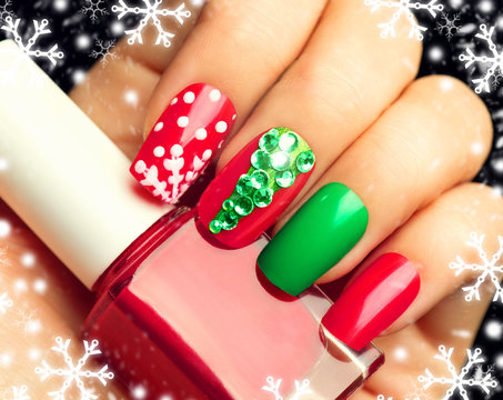 Amazon.com: Christmas French Press on Nails Glossy Fake Nails Red Santa Hat  Reindeer Nail Design Short Glue on Nails Full Cover False Nails Coffin  Acrylic Stick on Nails for Women Girls 24pcs :