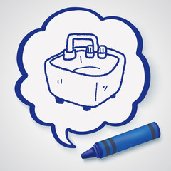 water basin doodle