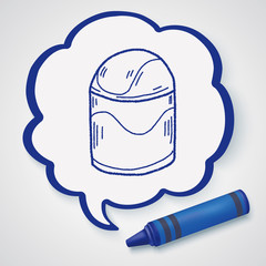 trash can doodle