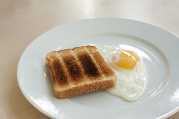 toast and egg