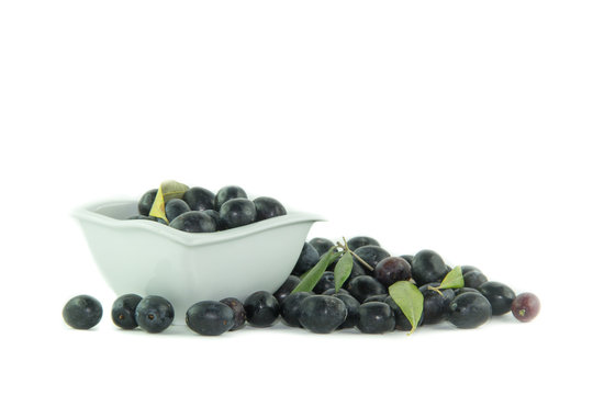 Gruppo di olive nere