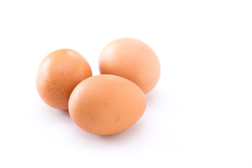 three eggs