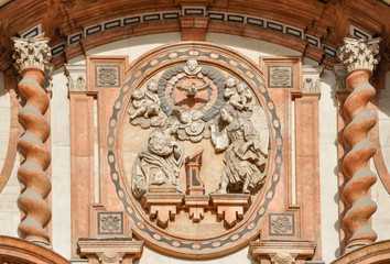 Anunciación de la catedral de Málaga, historias de la Biblia, Andalucía, España