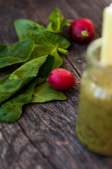 Green vegetable juice