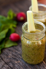 Green vegetable juice