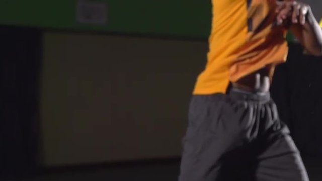 Tennis shots: Forehand (slow motion)