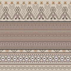 Ethnic tribal geometric pattern