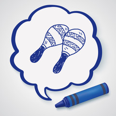 maraca doodle