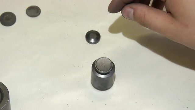 Creating the synthesis capsule for diamond presser.Synthetic diamond also known as cultured diamond or cultivated diamond