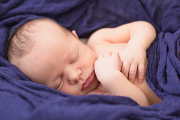 Newborn baby boy