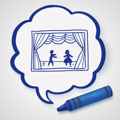 theater doodle