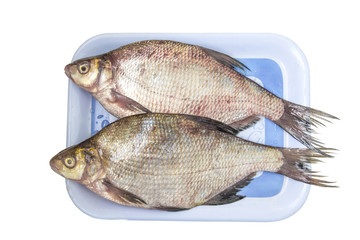 The raw fish bream
