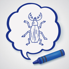 beetle doodle