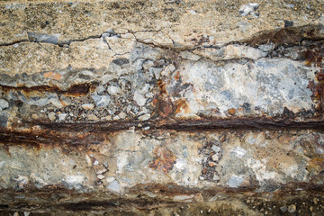 Fototapeta premium cement cracked background