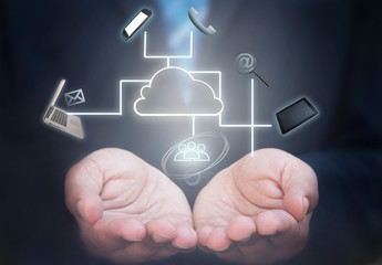 Social media concept