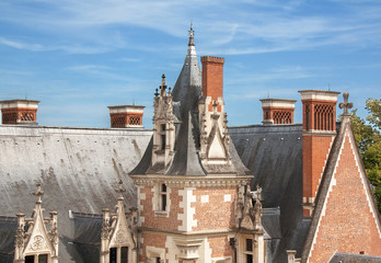 Château de Blois, aile Louis XII, chapelle Saint-Calais et galerie Charles d'Orléans, Loir et...