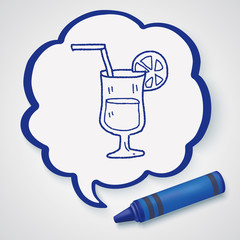 cocktail doodle