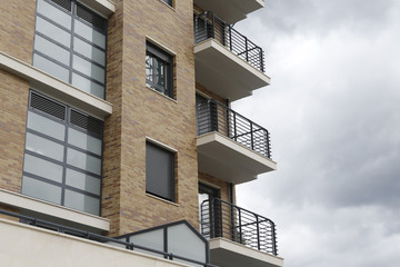 residential building facade