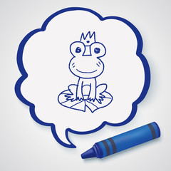 frog prince doodle