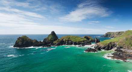 Kynance Cove in Cornwall, England