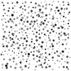 Set of Grey Stars