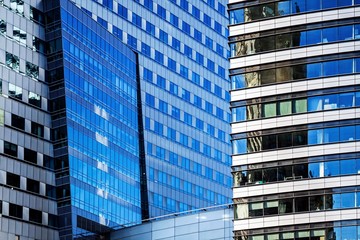 Obraz premium Modern architecture office buildings