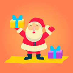 Vector Illustration of Santa Claus
