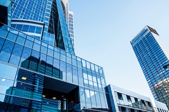 Modern architecture office buildings