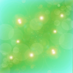 Fototapeta premium Abstract green effect background