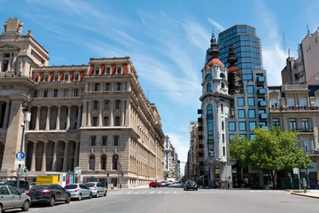 Stof per meter Tribunaal in Buenos Aires, Argentinië © Henrik Dolle