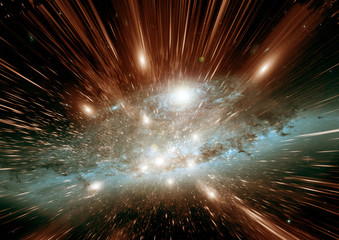 Stars, dust and gas nebula  © marusja2