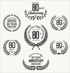 Anniversary laurel wreath 