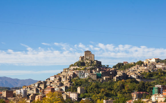 Vista panoramica di Subiaco in Lazio