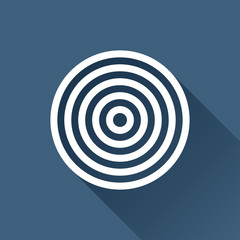 Vector target icon 